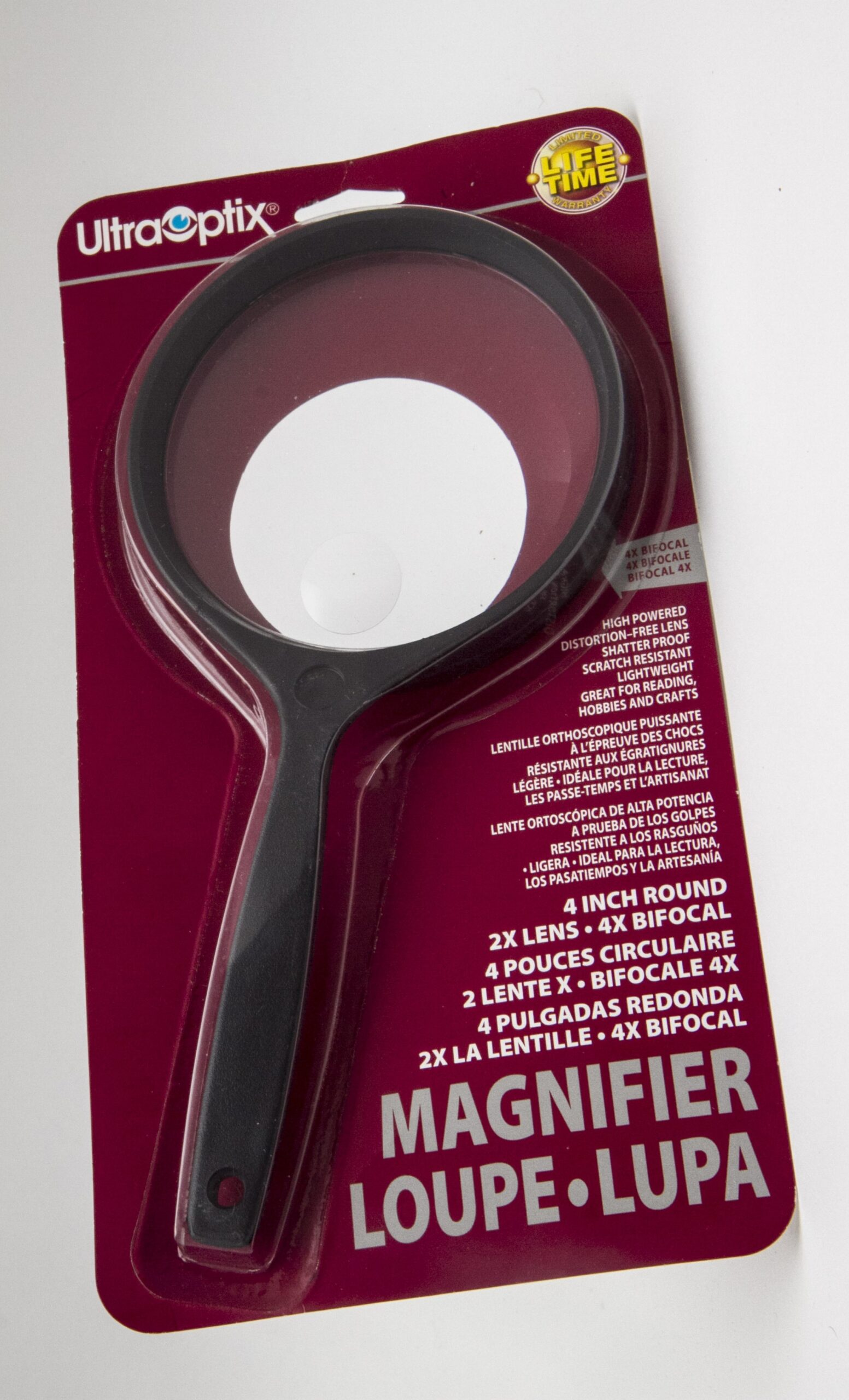UltraOptix magnifier 2xLens, 4xBifocal