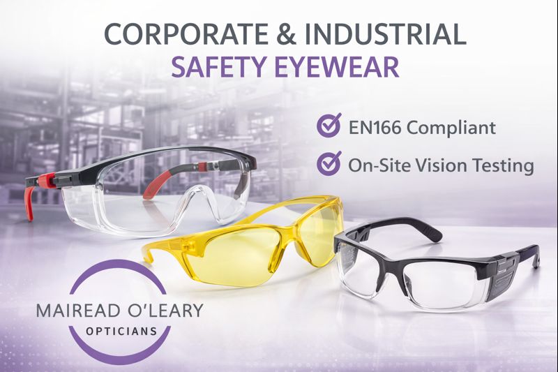 Safety eyewear meets EN166 European safety standards